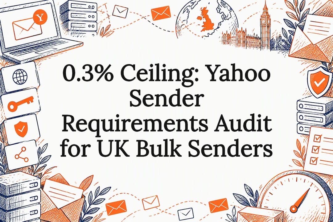 0.3% Ceiling: Yahoo Sender Requirements Audit for UK Bulk Senders