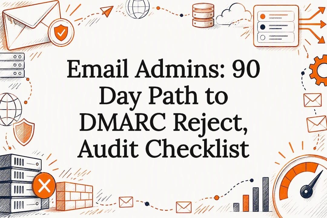 Email Admins: 90 Day Path to DMARC Reject, Audit Checklist