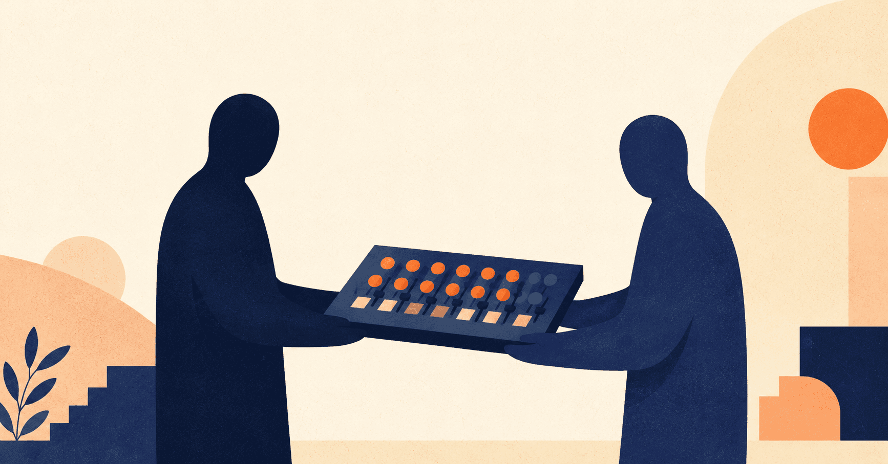 Handing over an email programme with problems