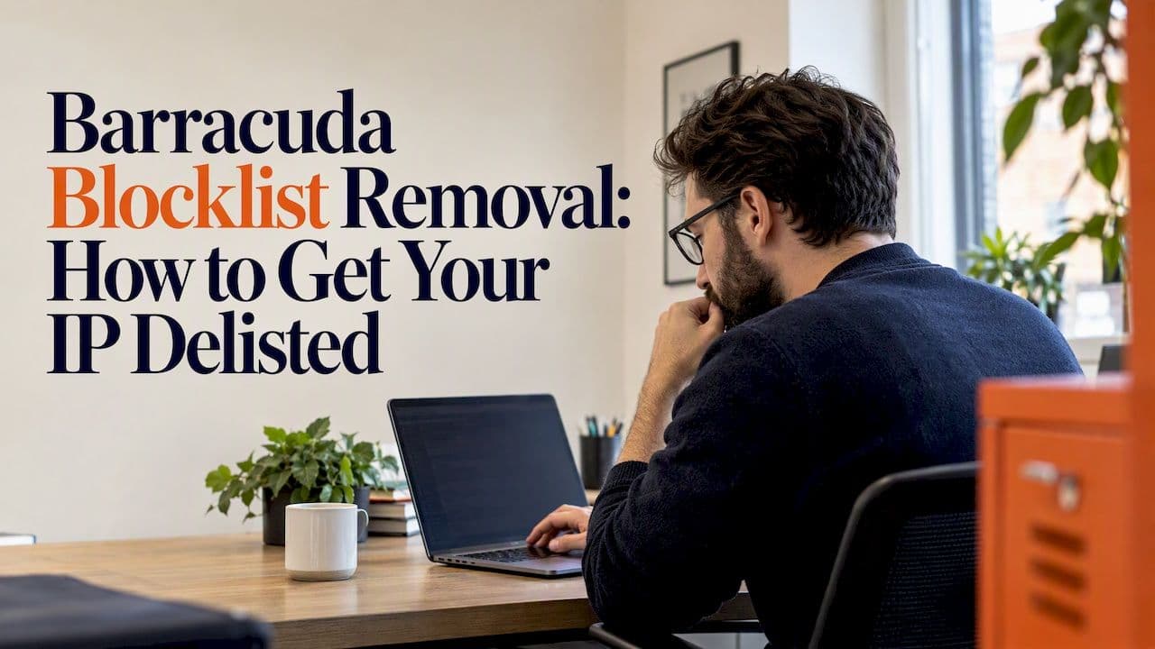 Barracuda Blocklist Removal: How to Get Your IP Delisted