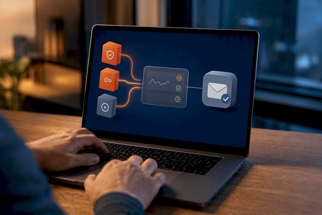 DNS authentication feeding reputation monitoring