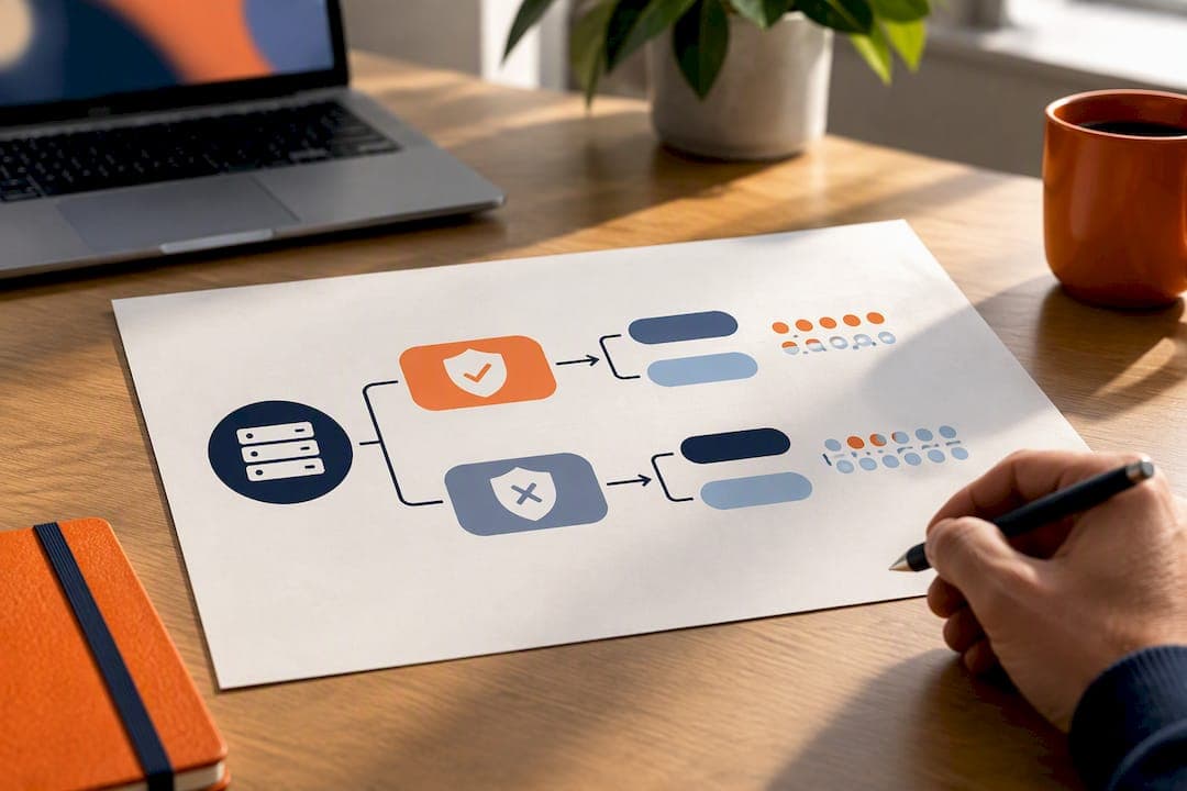 Structured DMARC aggregate report illustration