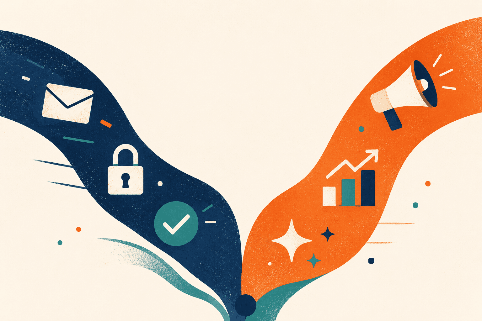 Separating transactional and marketing email
