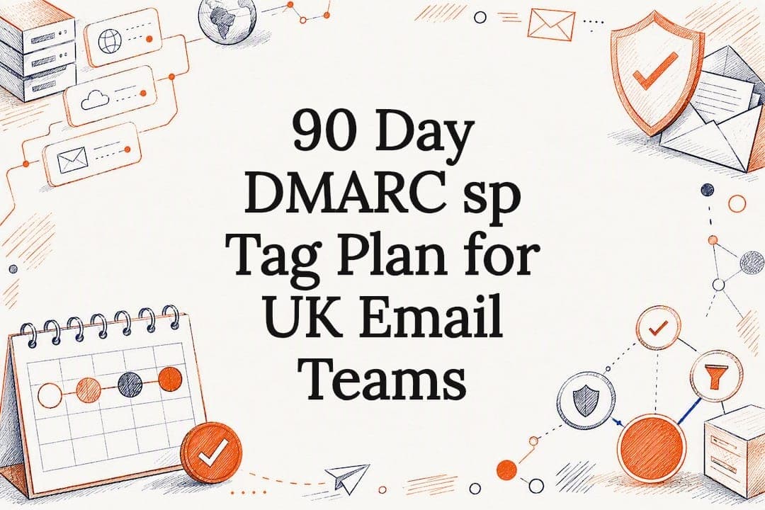 90 Day DMARC sp Tag Plan for UK Email Teams