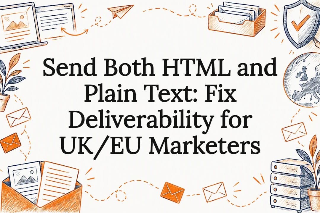 Send Both HTML and Plain Text: Fix Deliverability for UK/EU Marketers
