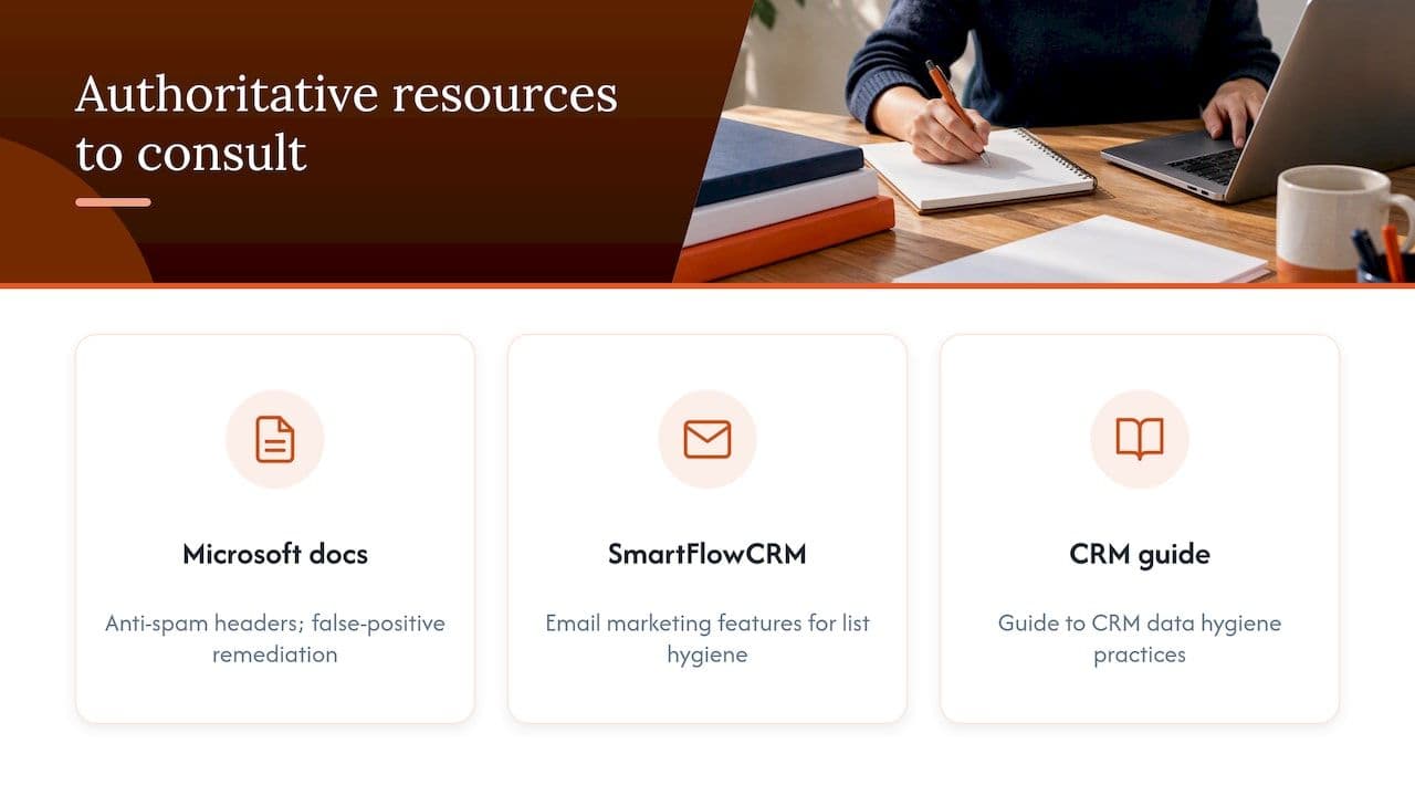 Authoritative Microsoft and specialist resources to consult next — overview diagram
