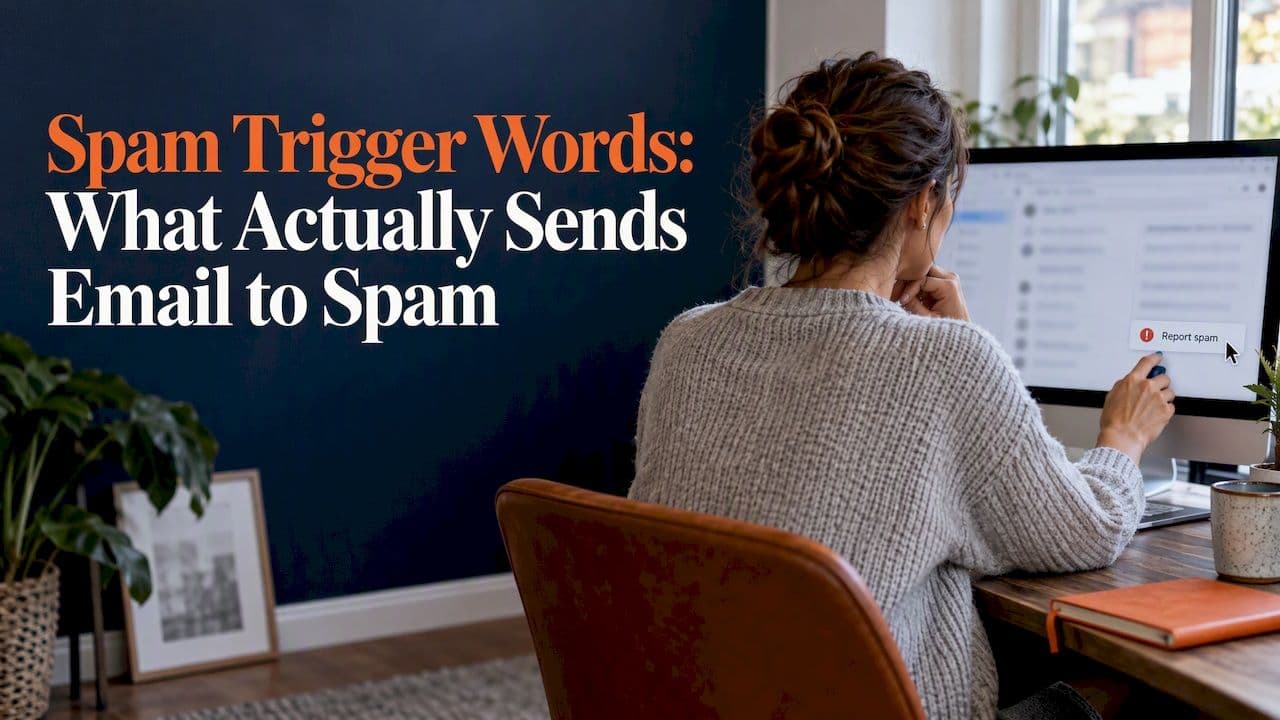 Spam Trigger Words: What Actually Sends Email to Spam