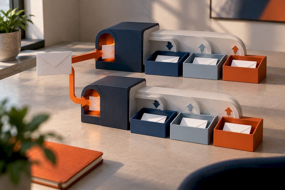 Email routing to inbox promotions or spam