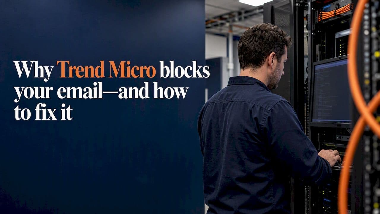 Trend Micro email reputation: why your mail is blocked and how to fix it